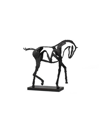 Statue Cheval  Fer le concept de la Pate a emporter 