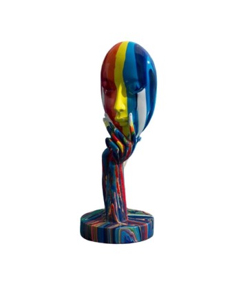 Sculpture Contemporaine  Statue Masque Visage meilleur choix