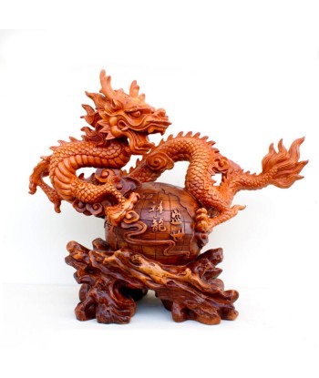 Sculpture Moderne  Statue de Dragon Chinois de pas cher