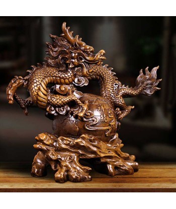 Sculpture Moderne  Statue de Dragon Chinois de pas cher