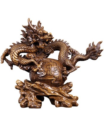 Sculpture Moderne  Statue de Dragon Chinois de pas cher