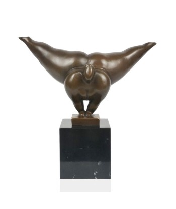 Sculpture Bronze Femme ronde 22 cm destockage