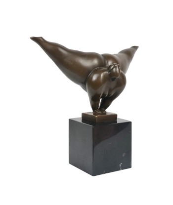 Sculpture Bronze Femme ronde 22 cm destockage