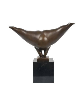 Sculpture Bronze Femme ronde 22 cm destockage