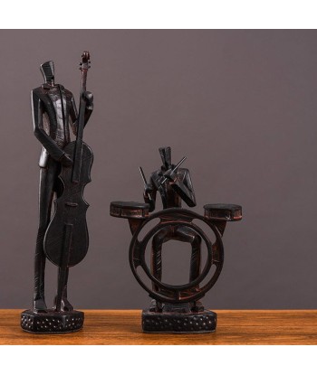 Statue Homme  Figurine Musicien rembourrage situé sous