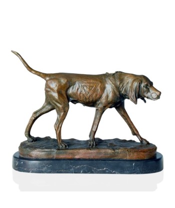 Chien de chasse en Bronze 23 cm Comparez et commandez 