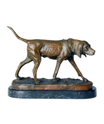 Chien de chasse en Bronze 23 cm Comparez et commandez 