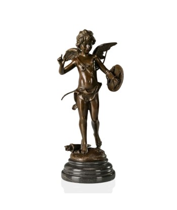 Cupidon Bronze 39 cm pas cher