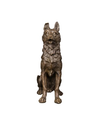 Sculpture Bronze Animalière  Chien 20 cm ouvre sa boutique