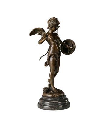 Cupidon Bronze 39 cm pas cher