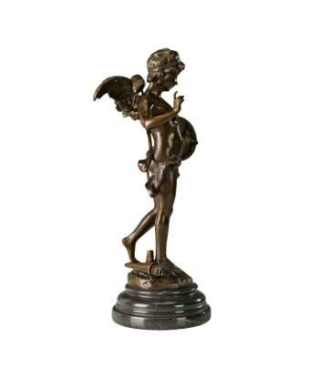 Cupidon Bronze 39 cm pas cher