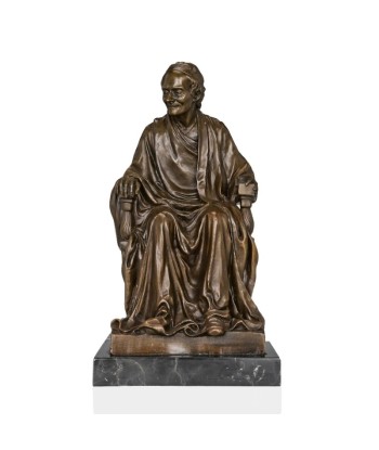 Sculpture Bronze  Voltaire 35 cm 50% de réduction en Octobre 2024