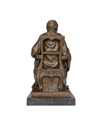 Sculpture Bronze  Voltaire 35 cm 50% de réduction en Octobre 2024