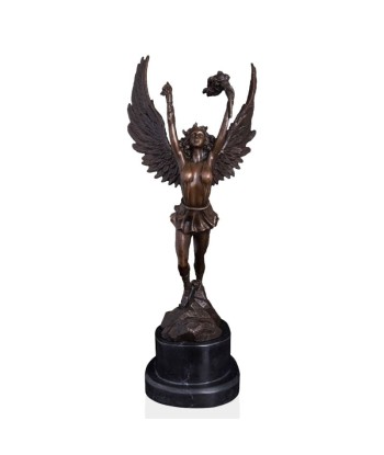 Sculpture Bronze  Statue Déesse Niké 36 cm d'Europe débarque