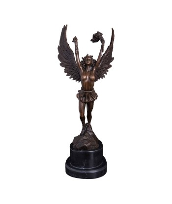 Sculpture Bronze  Statue Déesse Niké 36 cm d'Europe débarque