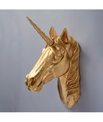 Sculpture Murale Licorne  Statue Murale Contemporaine hantent personnes