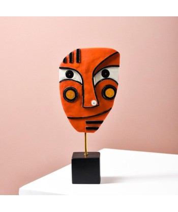 Sculpture Abstraite  Décoration Visage Abstrait 23 cm 50-70% off 