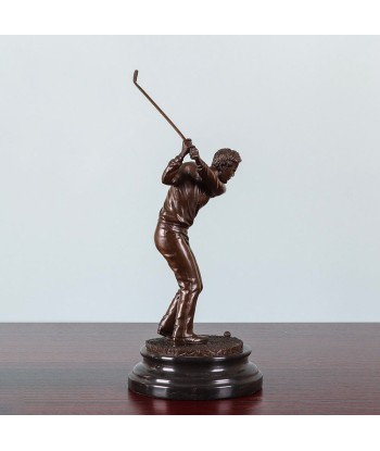 Sculpture Bronze  Statuette Golfeur Bronze 32 cm chez Cornerstreet bien 