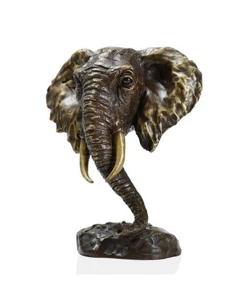 Bronze Animalier Éléphant 20 cm de l' environnement