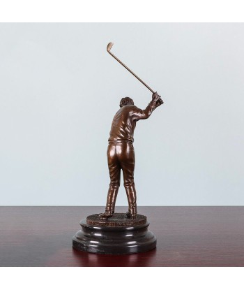 Sculpture Bronze  Statuette Golfeur Bronze 32 cm chez Cornerstreet bien 