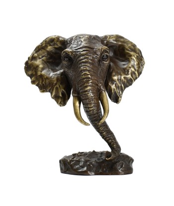 Bronze Animalier Éléphant 20 cm de l' environnement