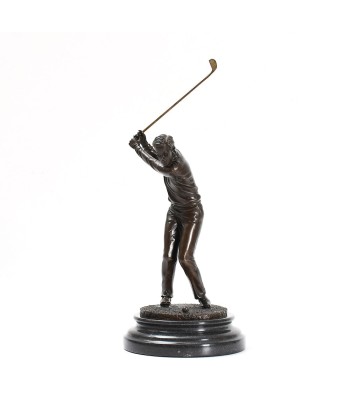 Sculpture Bronze  Statuette Golfeur Bronze 32 cm chez Cornerstreet bien 