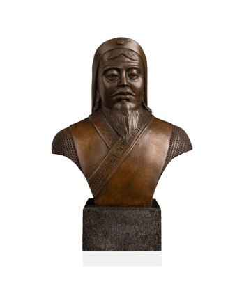 Genghis Khan Bronze 21 cm Jusqu'à 80% De Réduction