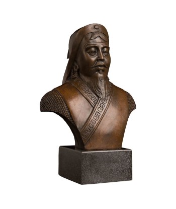 Genghis Khan Bronze 21 cm Jusqu'à 80% De Réduction