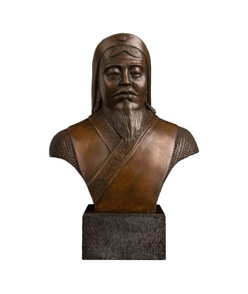 Genghis Khan Bronze 21 cm Jusqu'à 80% De Réduction