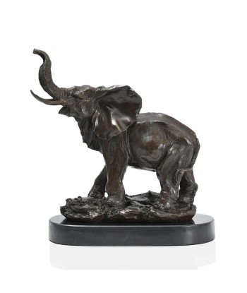 Bronze Éléphant 29 cm est présent 