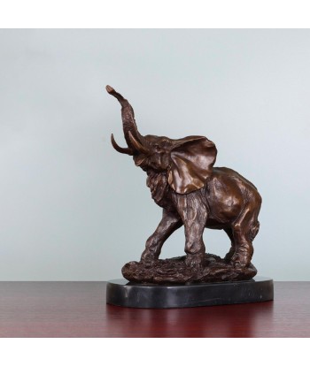 Bronze Éléphant 29 cm est présent 