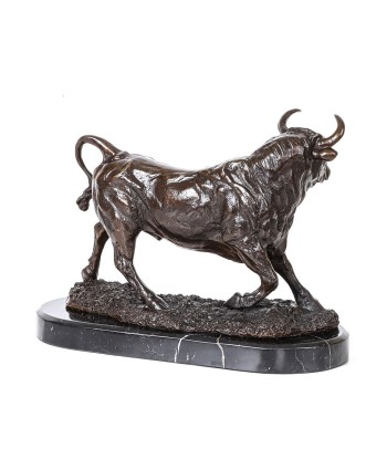 Sculpture Bronze  Taureau 28 cm français