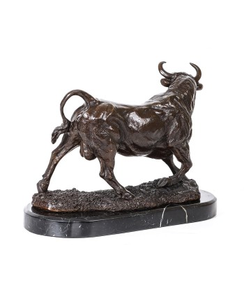 Sculpture Bronze  Taureau 28 cm français