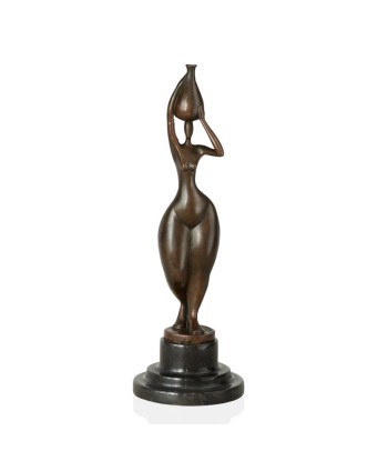 Sculpture Bronze  Statue Bronze Africaine 30 cm de technologie