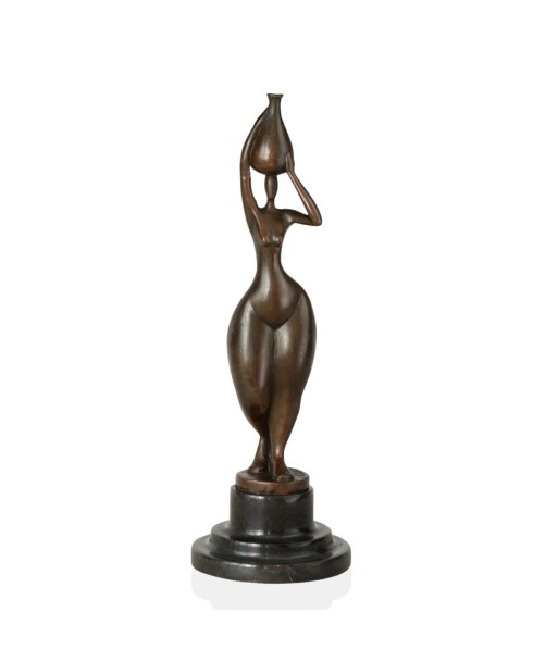 Sculpture Bronze  Statue Bronze Africaine 30 cm de technologie