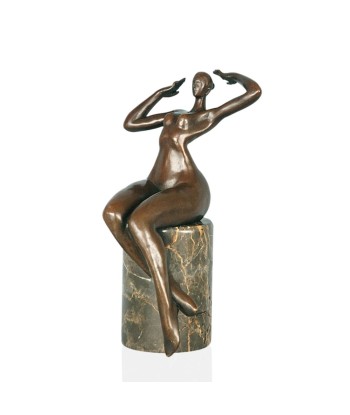 Sculpture Bronze Femme  Voluptueuse 23 cm en ligne