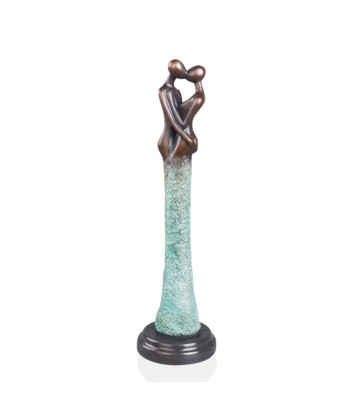 Sculpture Bronze  Statuette Couple 42 cm Le MVP de beaucoup