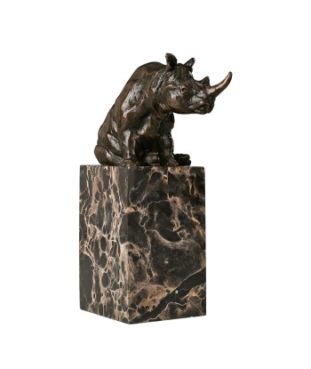 Rhinocéros en Bronze 21 cm Les magasins à Paris