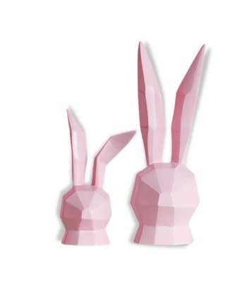 Statuette Lapin Origami solde