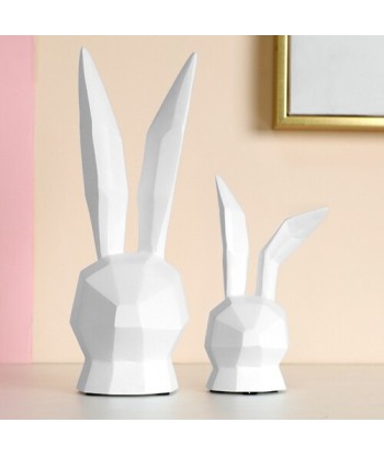 Statuette Lapin Origami solde