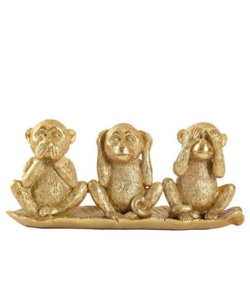 Statue Gorille  Les 3 Singes de la Sagesse Déco 14 cm Comment ça marche