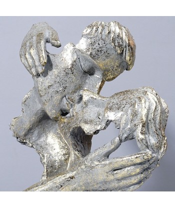 Sculpture Couple Visage pas chere