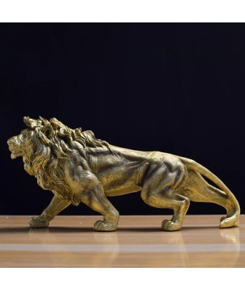 Statue Lion  Décoration d'Intérieur 18 cm français