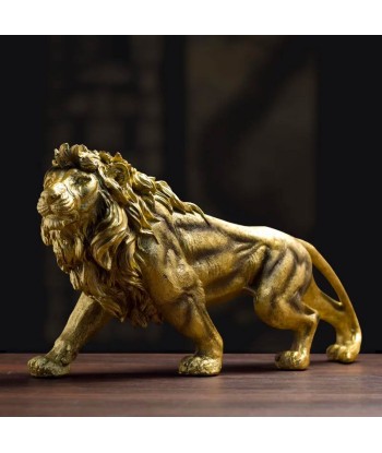 Statue Lion  Décoration d'Intérieur 18 cm français