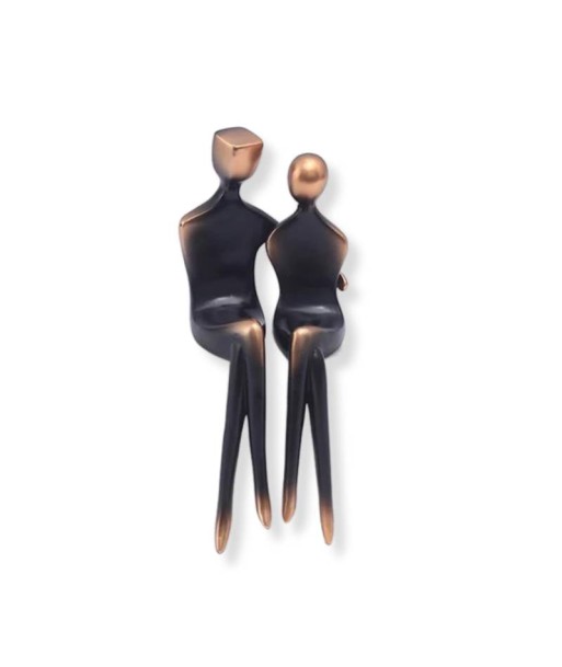 Statuette Couple  Moderne 23 cm le concept de la Pate a emporter 