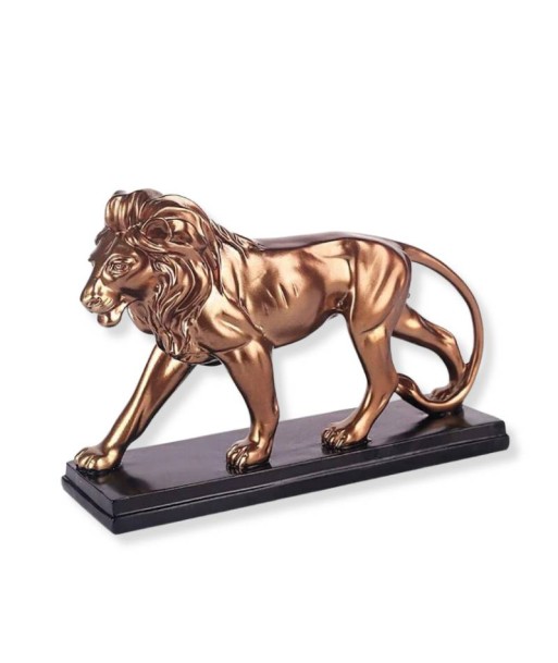 Statue Lion  Résine 18 cm soldes