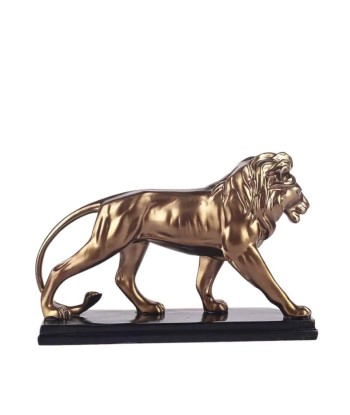 Statue Lion  Résine 18 cm soldes