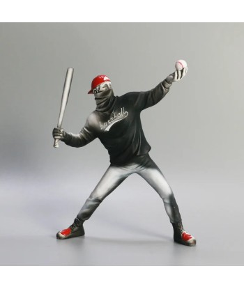 Statue Baseball en linge