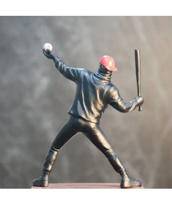 Statue Baseball en linge