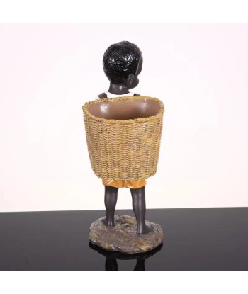 Statuette Noire  Africaine 28 cm JUSQU'A -70%! 